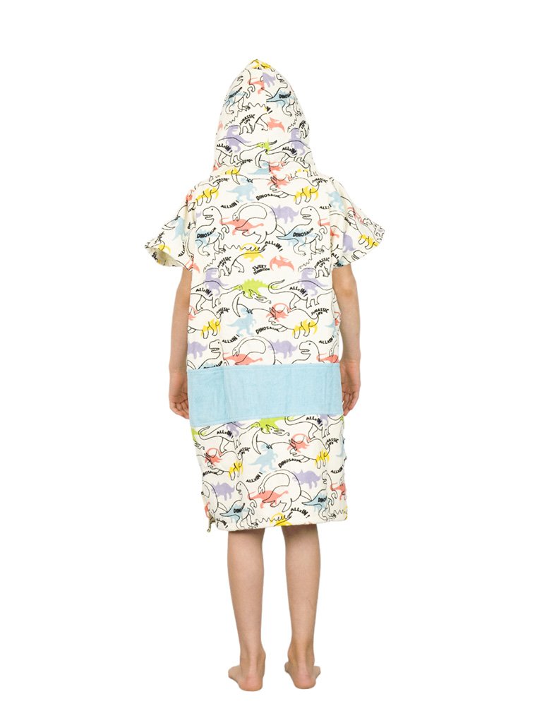 Kids Poncho - Dino 6-9 ans