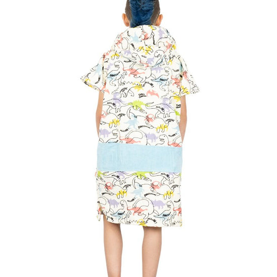 Kids Poncho - Dino 6-9 ans