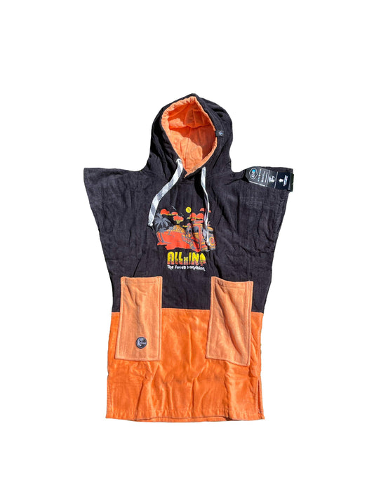 Poncho - Hoody Car 6-9 jaar