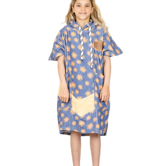 Kids Poncho - Paquerette 6-9 ans
