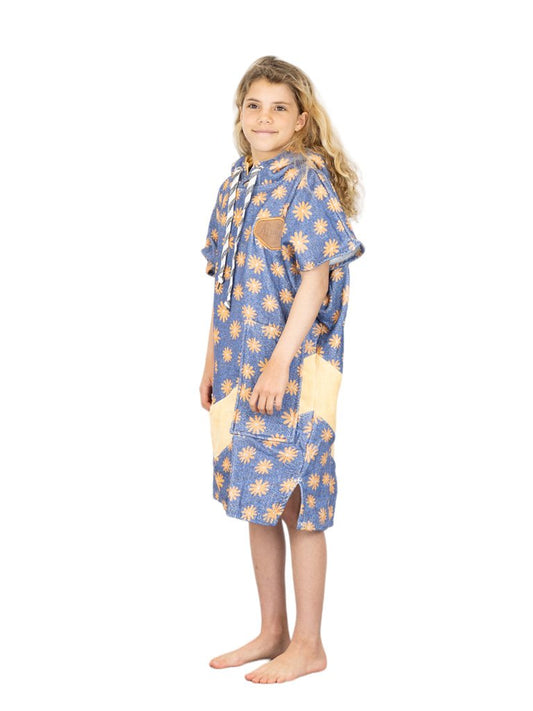 Kids Poncho - Gänseblümchen 6-9 Jahre