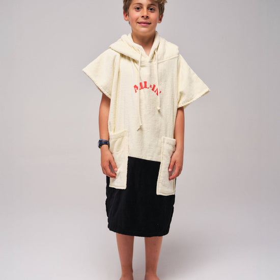Kids Poncho - Badcat 6-9 ans