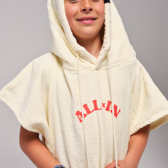 Kids Poncho - Badcat 6-9 ans