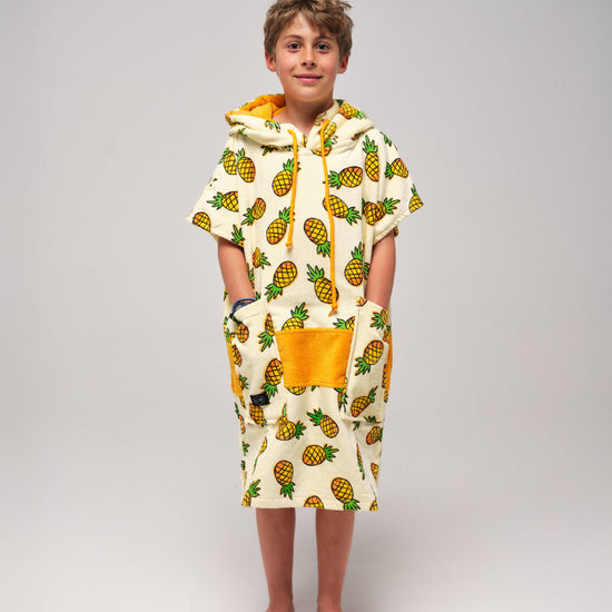 Kids Poncho - Pineapple 6-9 ans