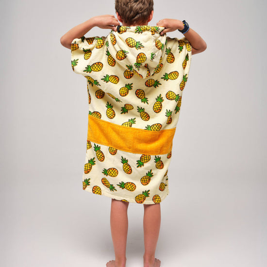 Kids Poncho - Pineapple 6-9 ans