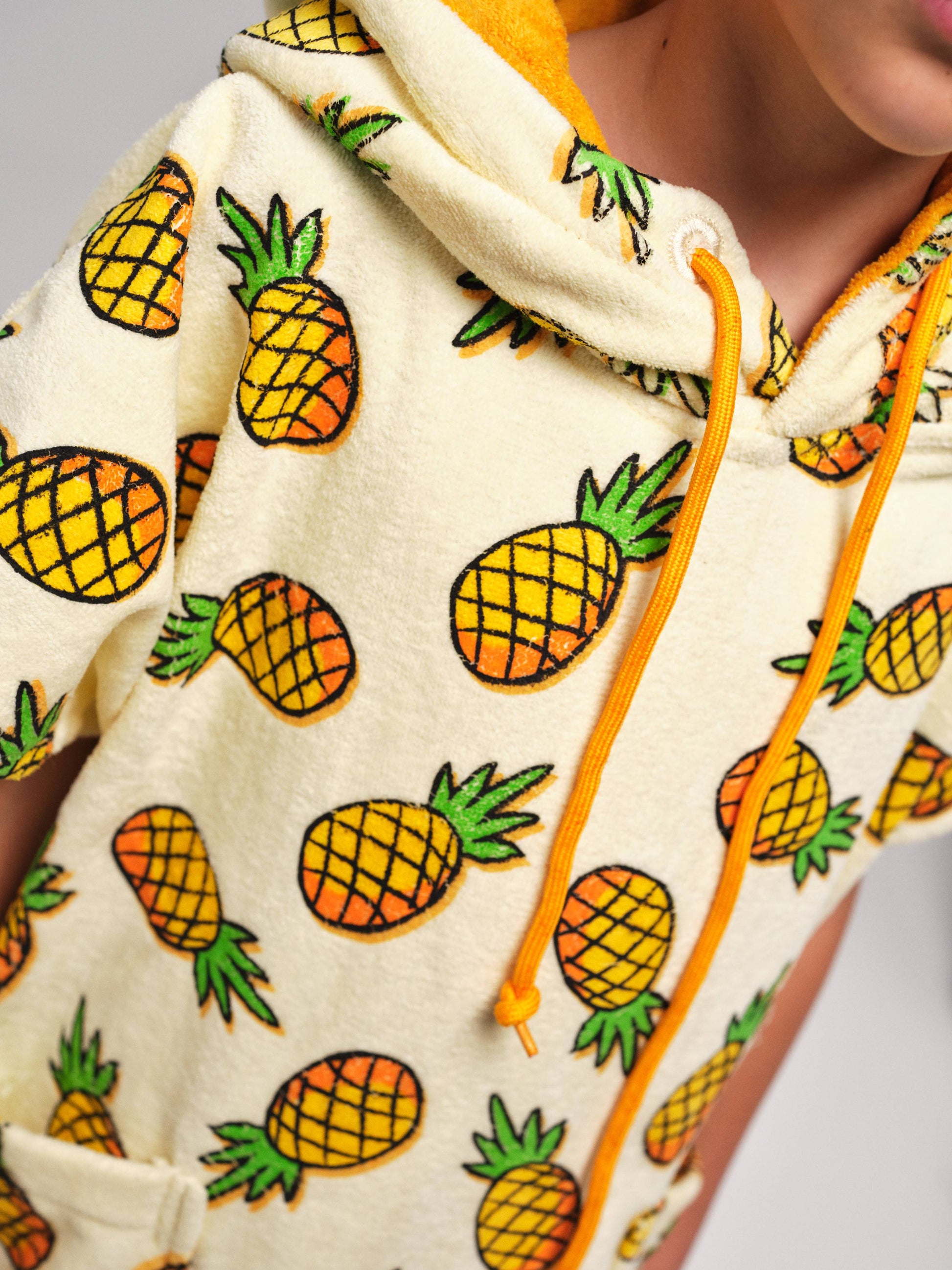 Kids Poncho - Pineapple 6-9 ans