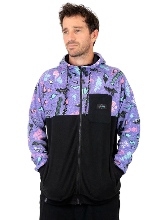 Polar Hoodie - Pop 80s Violet L