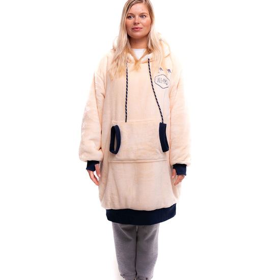Poncho a cuadros - Rosa oscuro XS/S/M