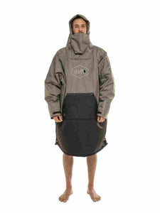 Poncho imperméable - Noir / Kaki