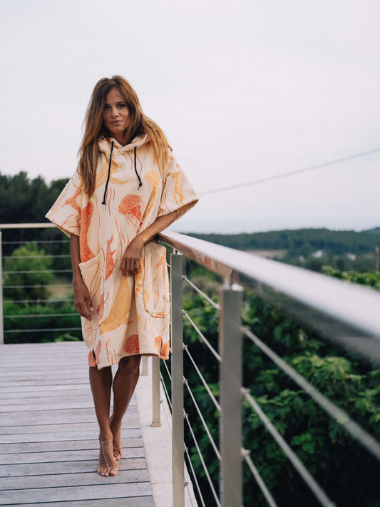 Poncho adulte manche courte - Walies