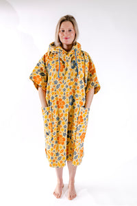 Poncho Surf Femme Flore ALL-IN