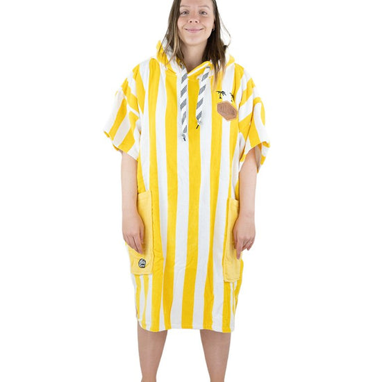 T Poncho Jacquard - Good Vibes Sunny One Size