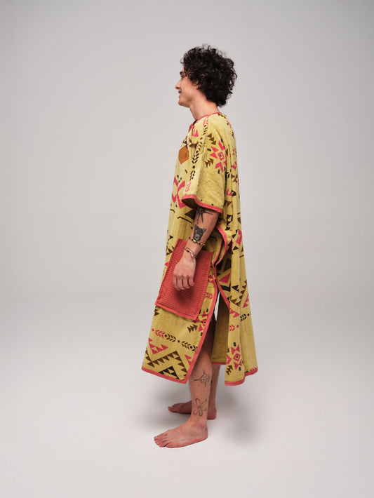 Poncho toalla - Indian Marron