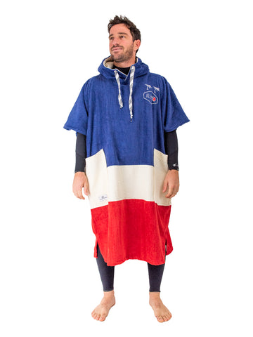Poncho adulte coupe V - UNCLE SAM