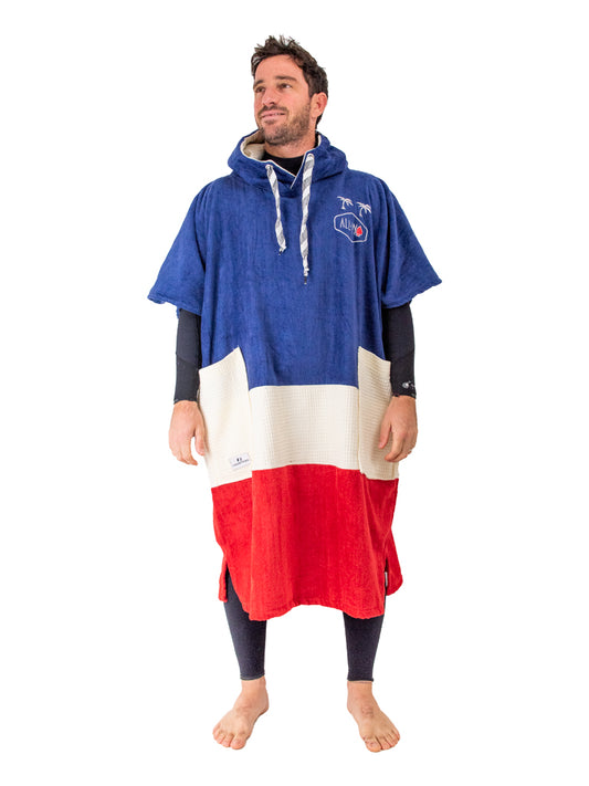 Poncho adulte coupe V - UNCLE SAM