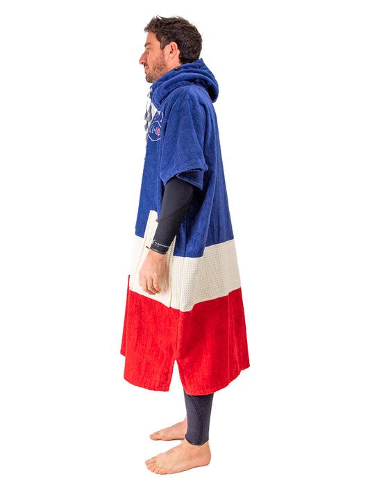 Poncho adulte coupe V - UNCLE SAM