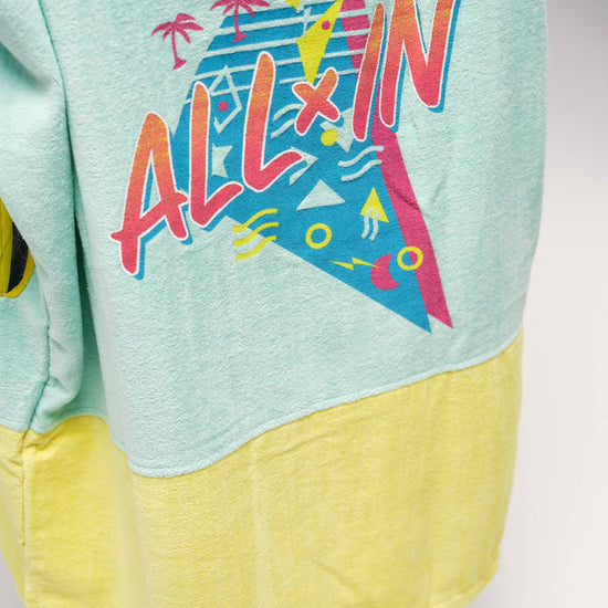 V Poncho Beach Crew - 80 Ies Talla Única