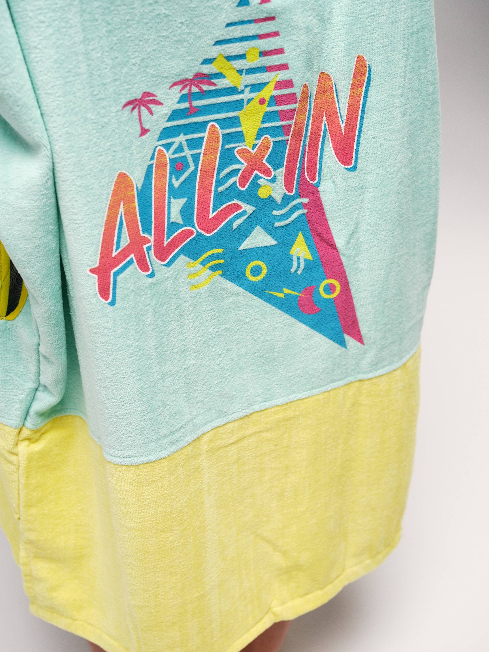 V Poncho Beach Crew - 80 Ies Talla Única