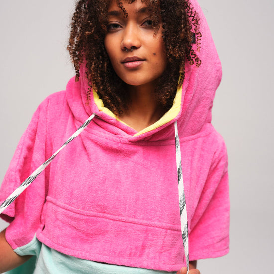 V Poncho Beach Crew - 80 Ies Talla Única