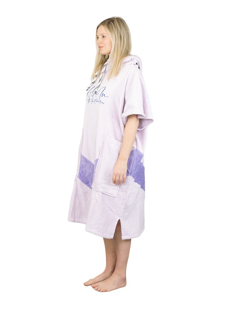 V Poncho Beach Crew - Soul Surf Viola One Size