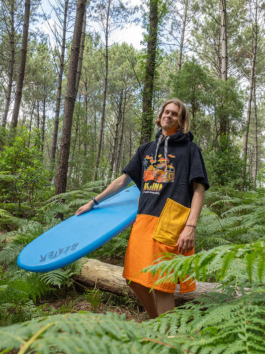 Poncho Grande Taille - HOODIE CAR