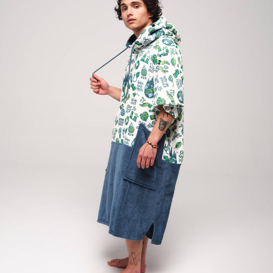 V Poncho - Eco One Size