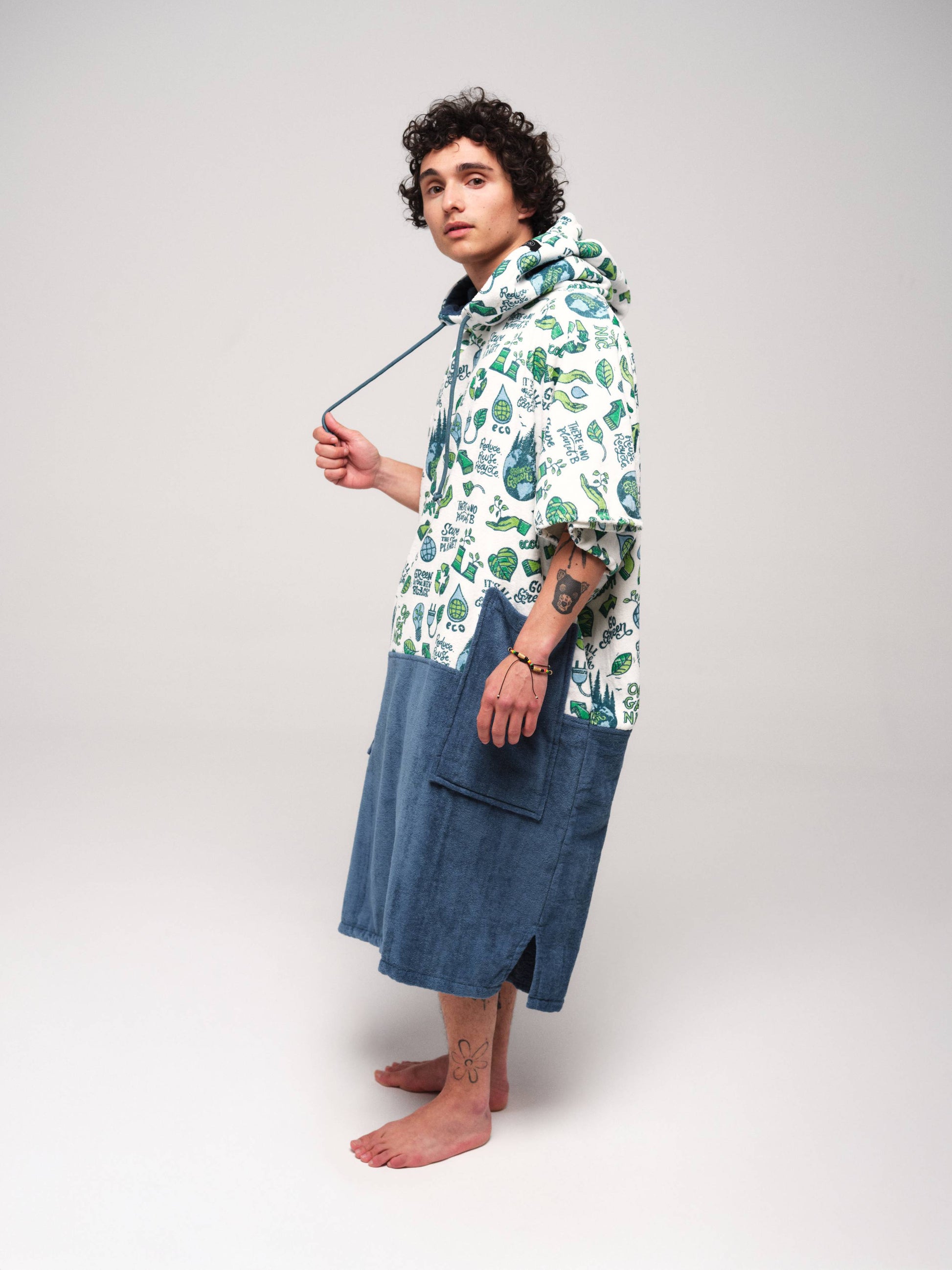 V Poncho - Eco One Size