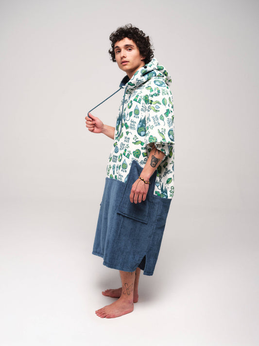 V Poncho - Eco One Size