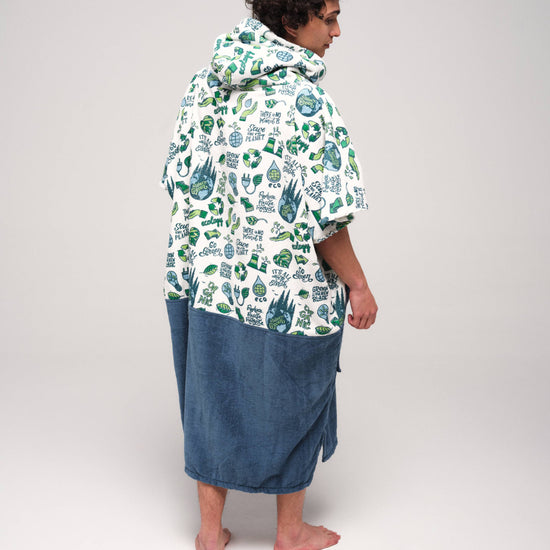 V Poncho - Eco One Size