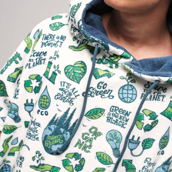 V Poncho - Eco One Size