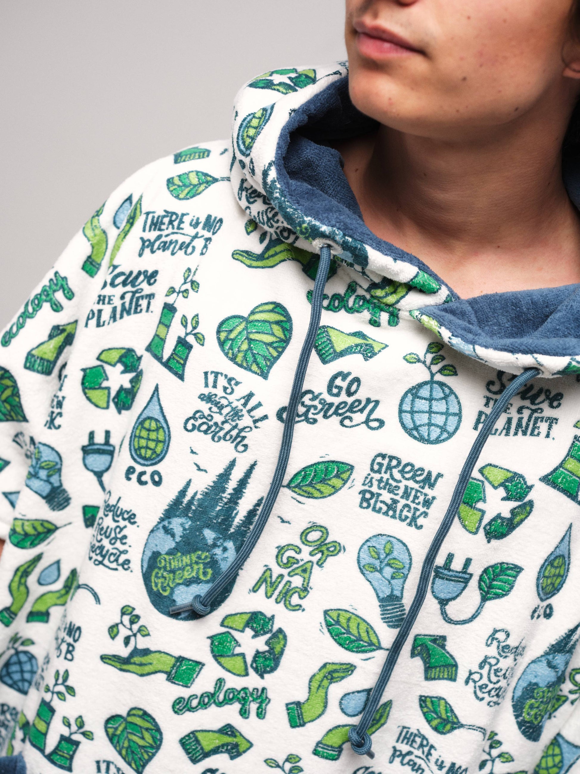 V Poncho - Eco One Size