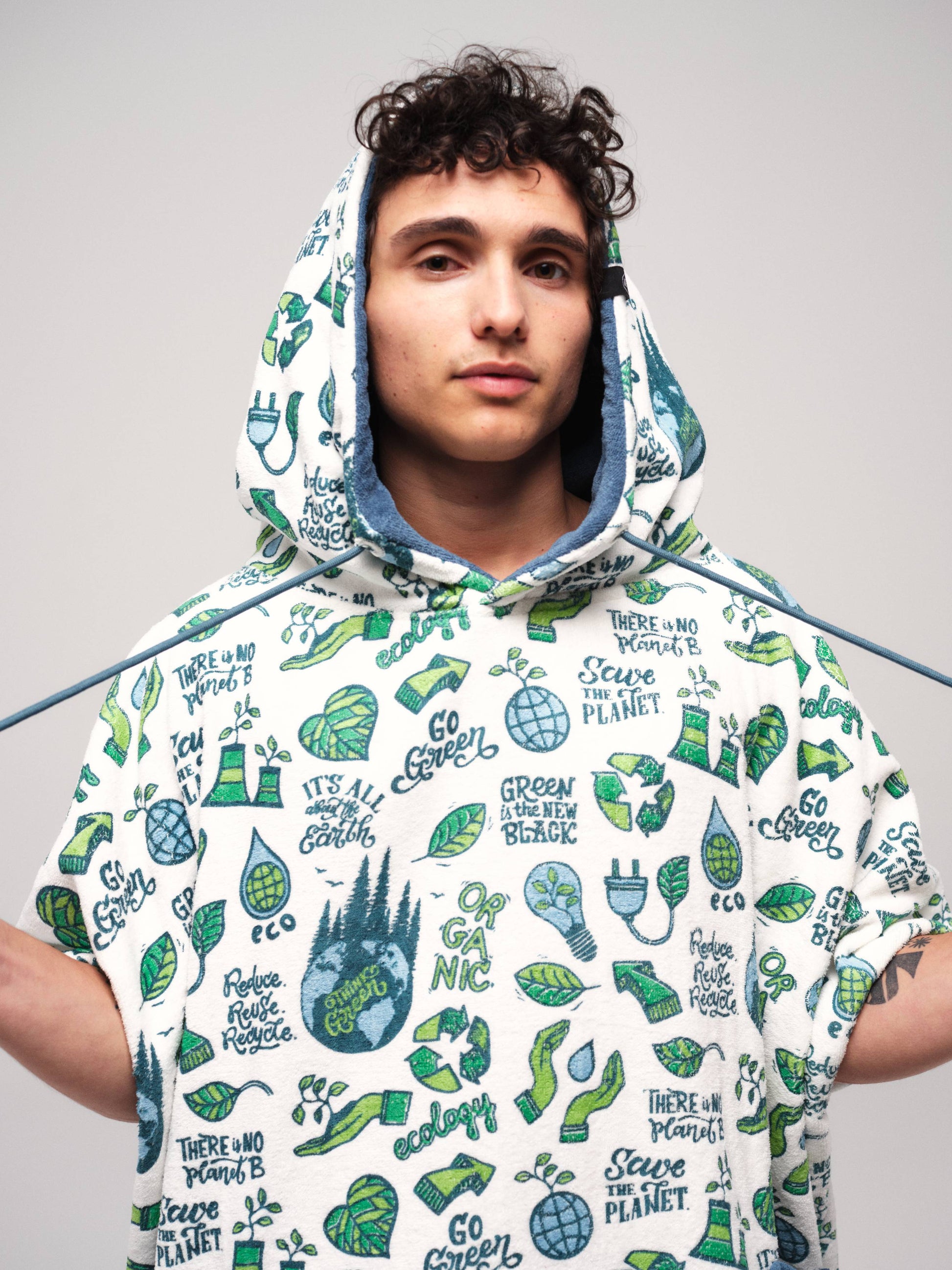 V Poncho - Eco One Size