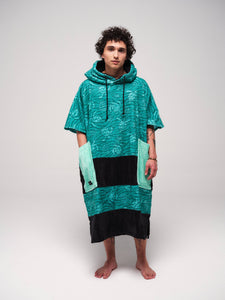 Poncho corte V adulto - Tortue