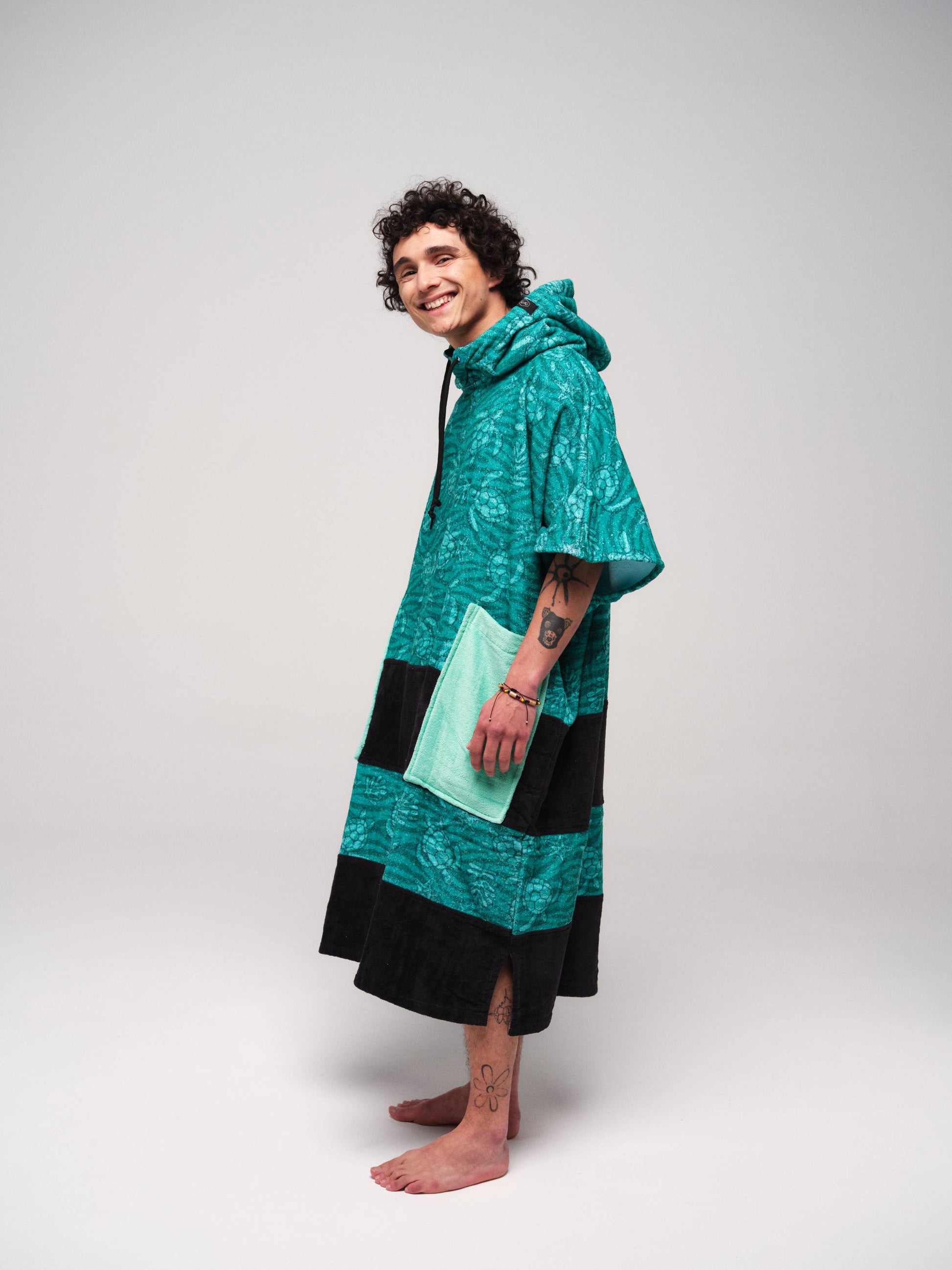 V Poncho - Turtle One Size