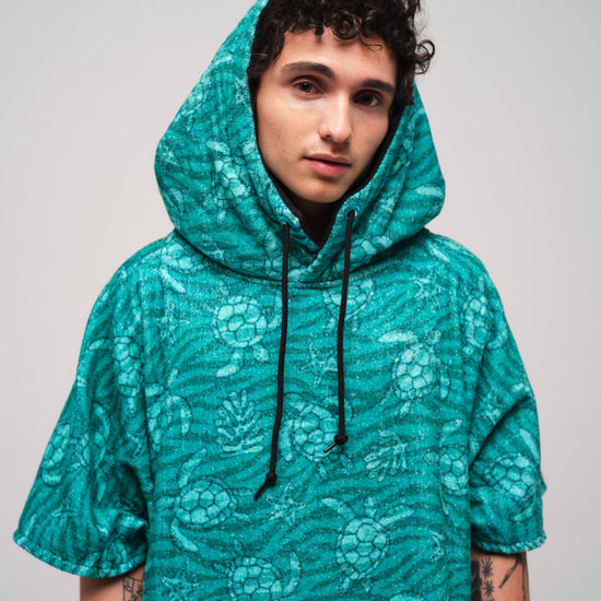 V Poncho - Turtle One Size