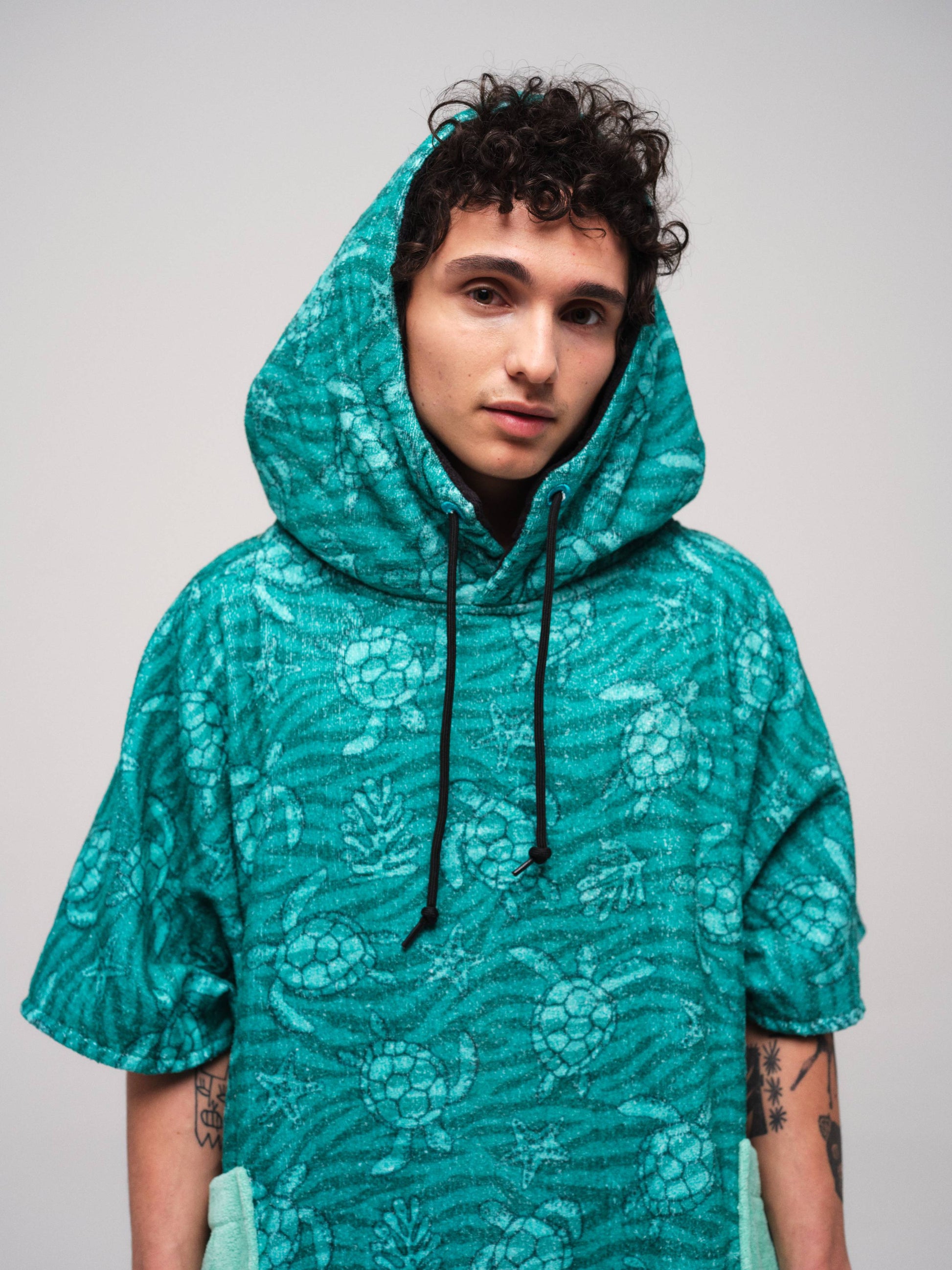 V Poncho - Turtle One Size