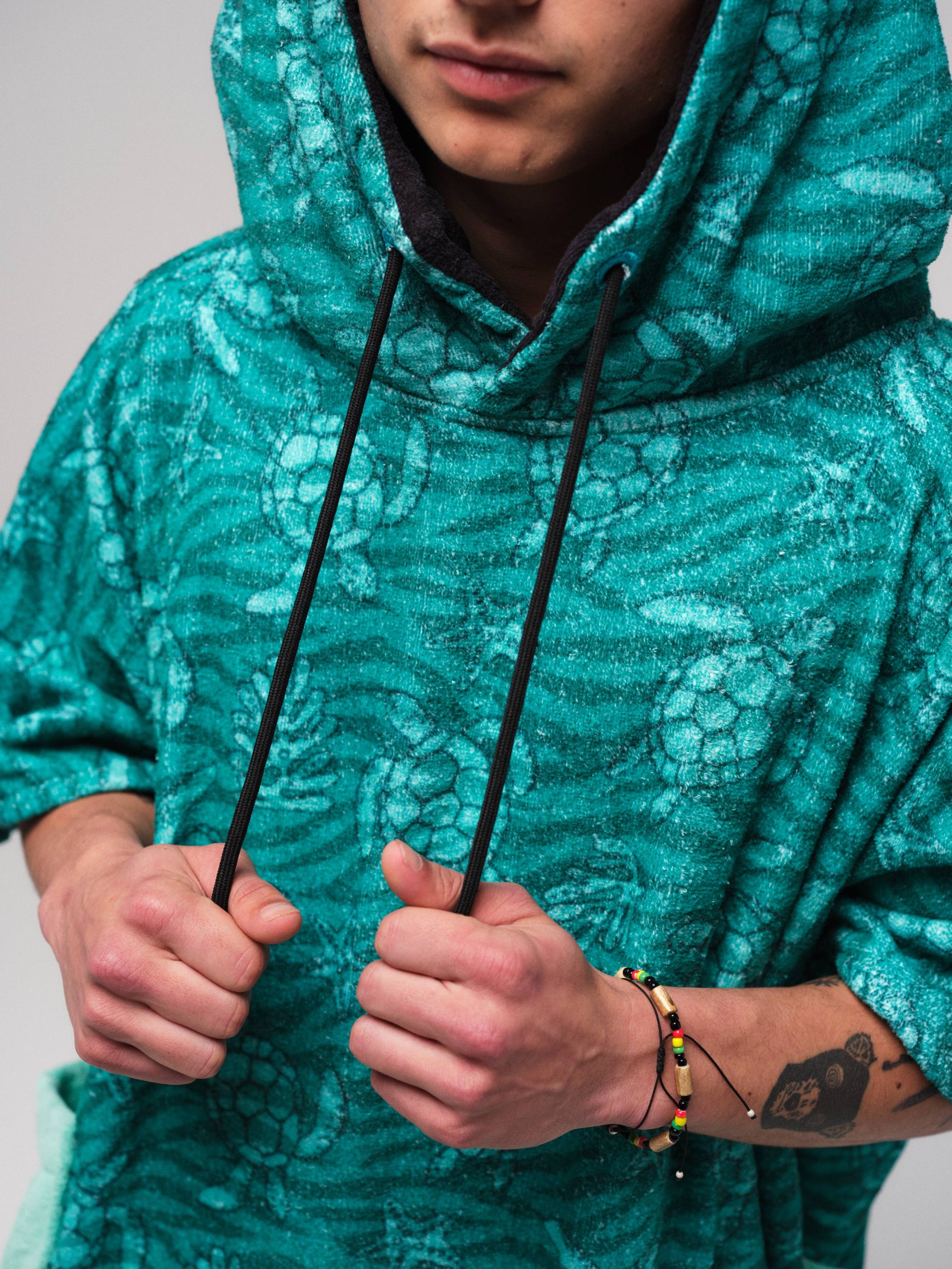 V Poncho - Turtle One Size