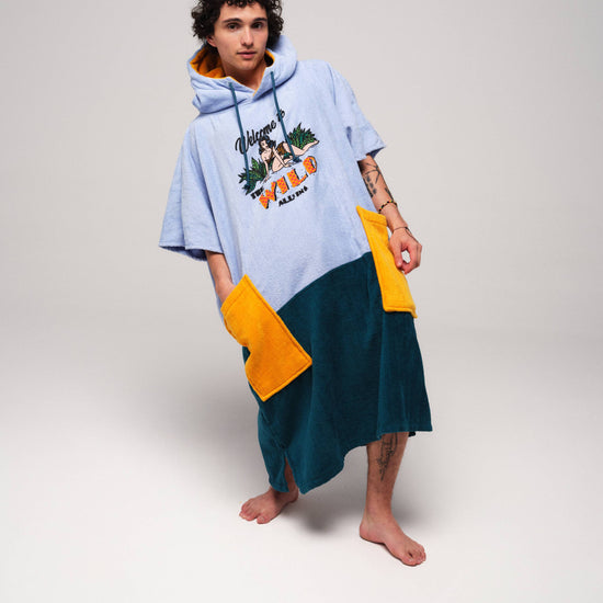 V Poncho - Wild Women One Size