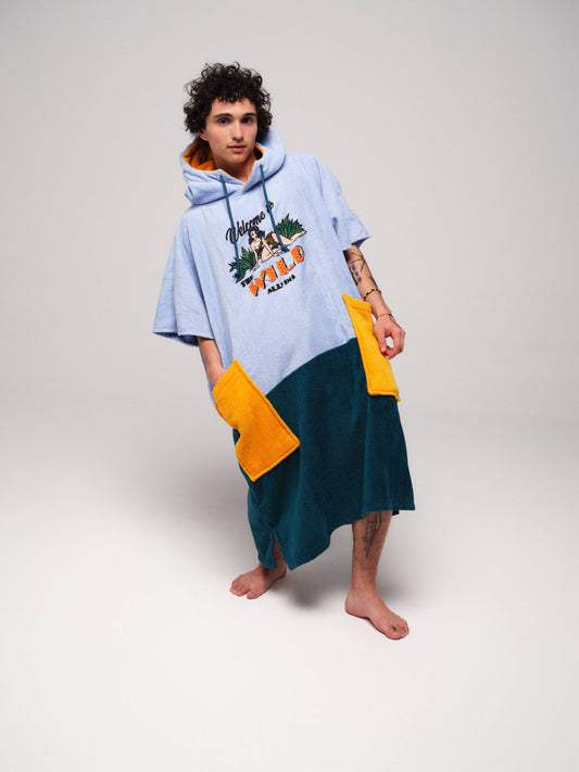 V Poncho - Wild Women One Size