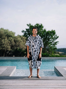 Poncho adulte coupe V - Kai