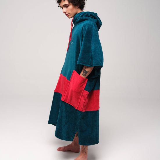 V Poncho Beach Crew - Chesapeak Bay Talla única