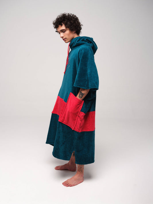 V Poncho Beach Crew - Chesapeak Bay Talla única