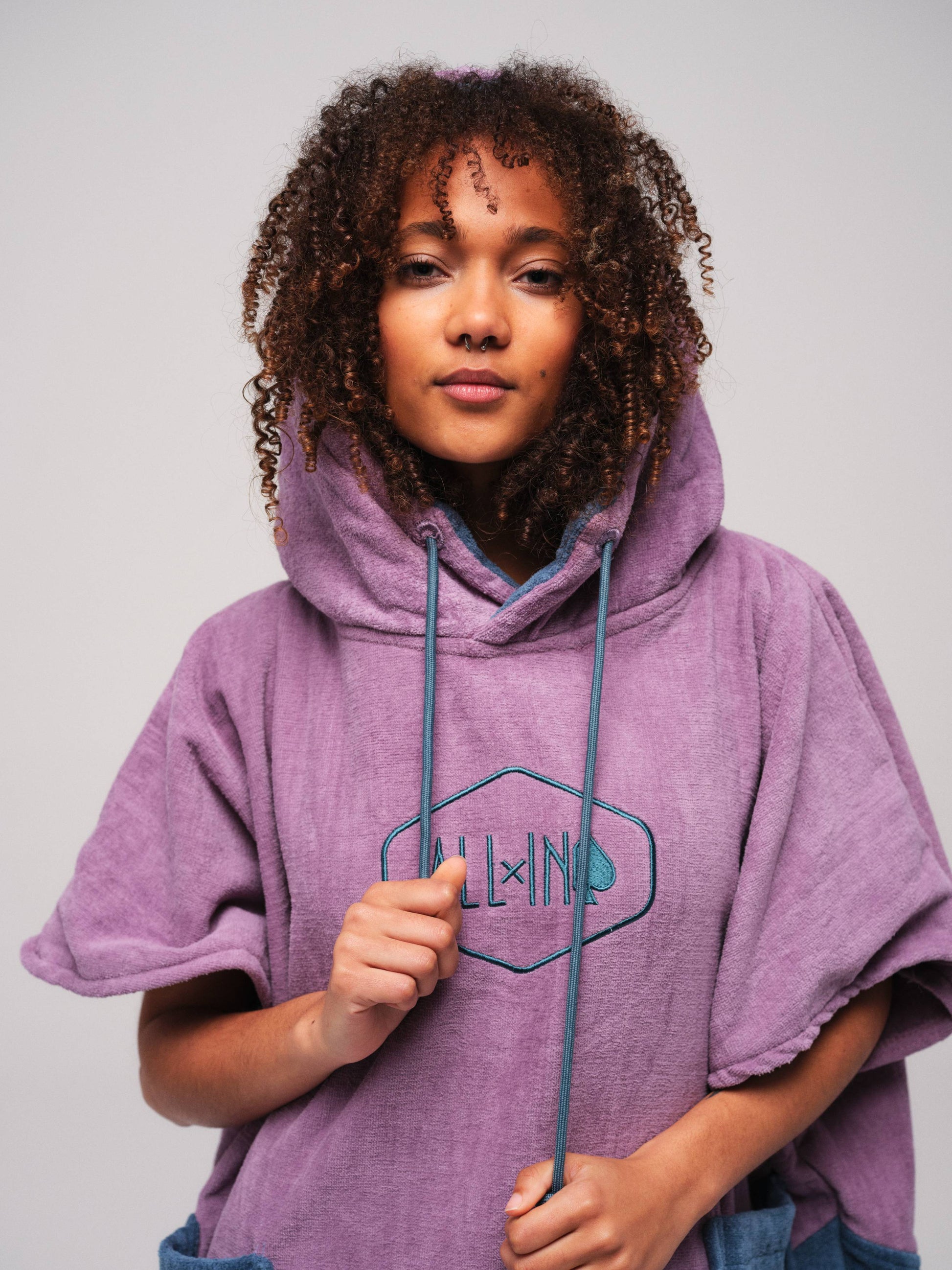 V Poncho Beach Crew - Nirvana One Size