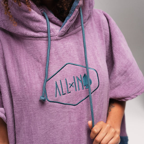 V Poncho Beach Crew - Nirvana One Size