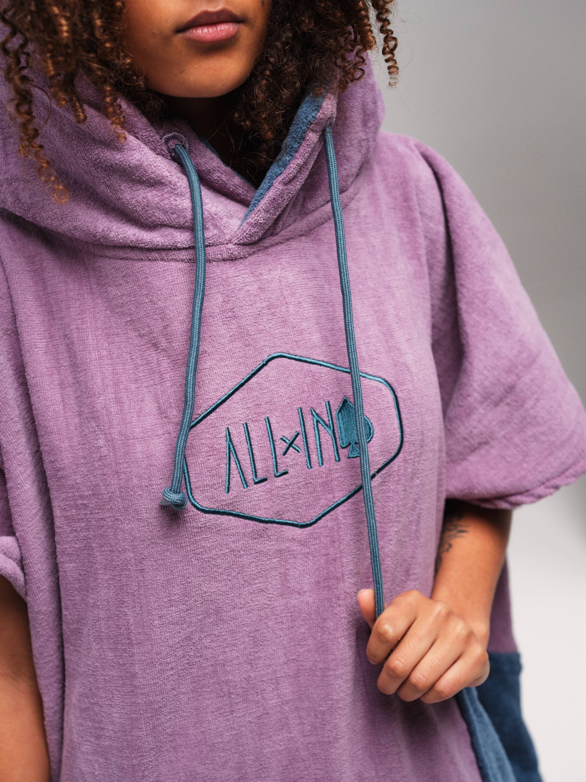 V Poncho Beach Crew - Nirvana One Size