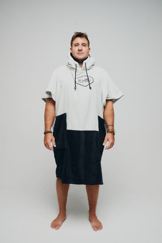 Poncho adulte coupe V - BLACK MOUSE