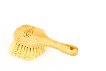 Bamboo sand brush