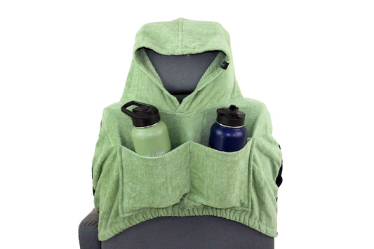 Funda asiento coche - Negro / Caqui