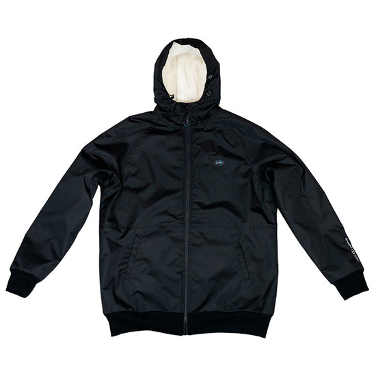Chaqueta Storm - Negra / Turquesa L