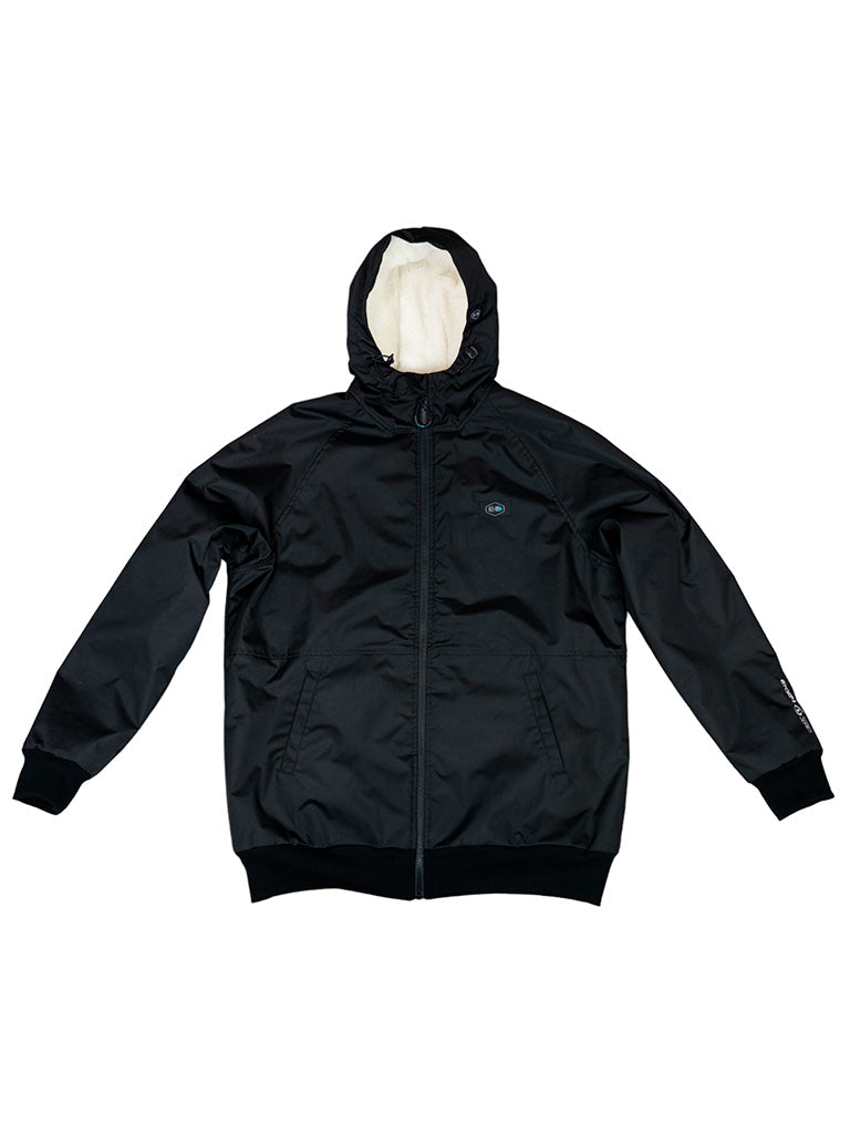 Chaqueta Storm - Negra / Turquesa L